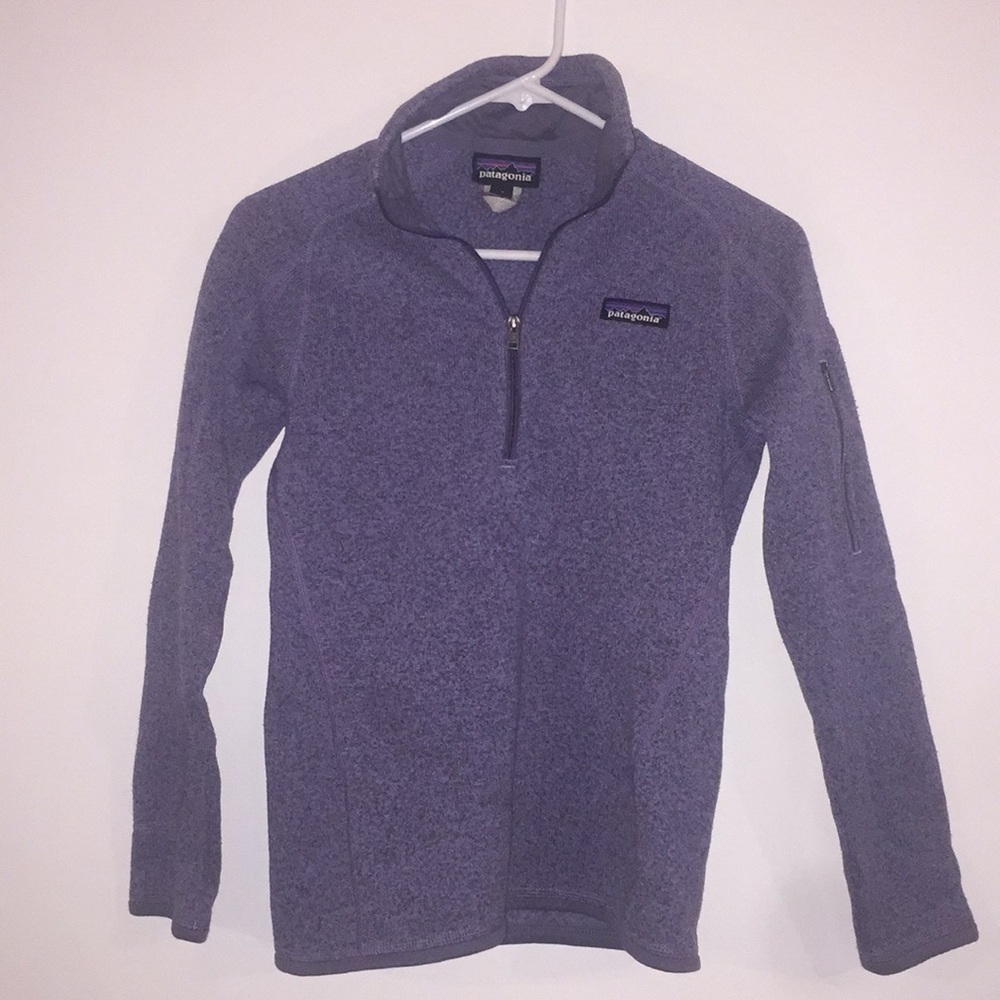 PATAGONIA BETTER SWEATER SIZE XS pull over 1/4 zip
